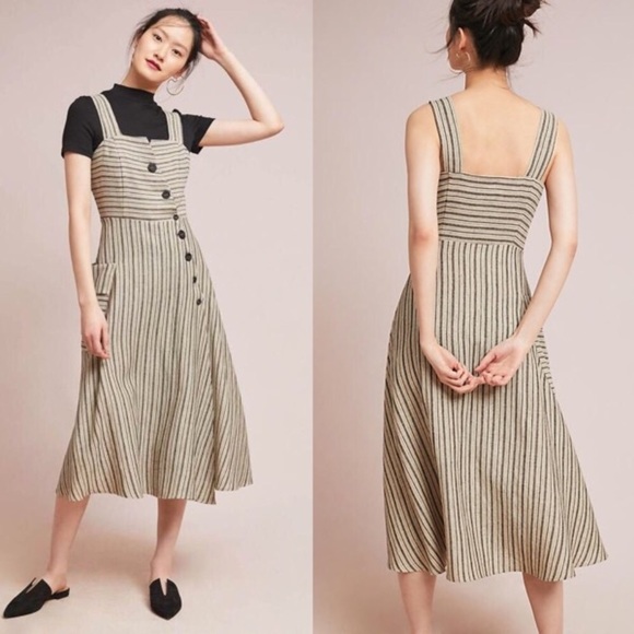 utility pinafore dress